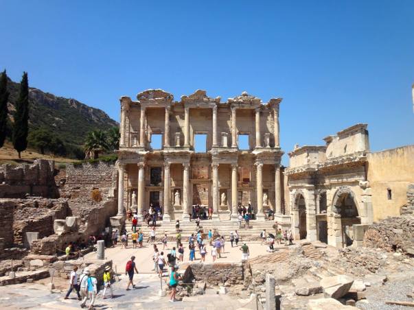 La bibliothèque de Celsus...